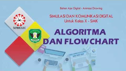 Video Pembelajaran Pengenalan   Algoritma Dan Flowchart