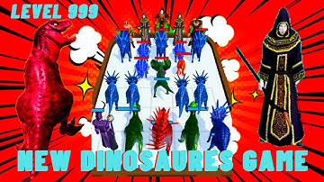 New Merge Master: Dinosaures Fusion Video Game Part 2 Walkthrough Android,ios Gameplay