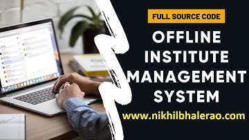 institute/coaching class management system  | Free source code download | academic project code
