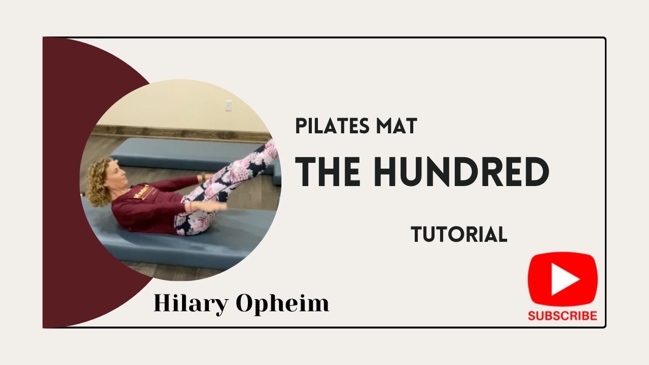 Pilates Hundred Tutorial