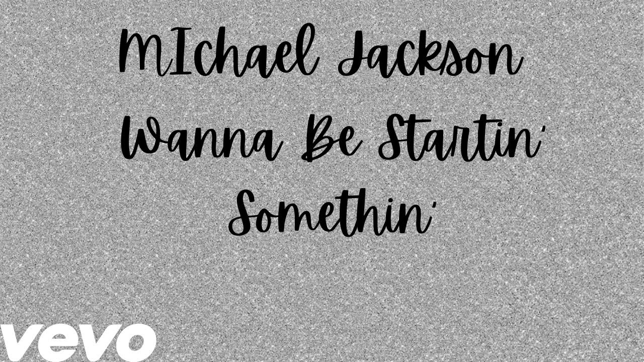 Michael Jackson Wanna Be Startin' Somethin' Thriller (40th