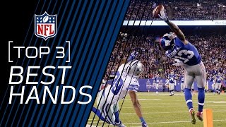 Top 3 Active WRs with the Best Hands | NFL Now