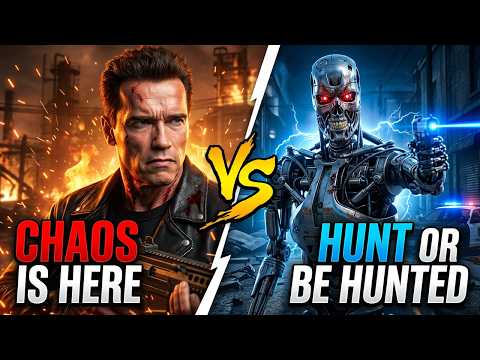 The Terminator Is Hunting Me in GTA 5