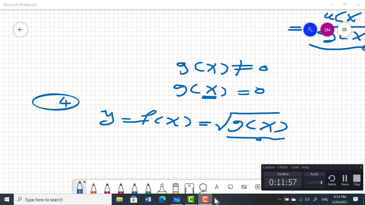 Domain and Ranges in Mathematics Function YouTube