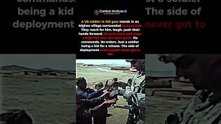 US Soldier Plays With Afghan Kids and Trades High-Fives With Them in the Village