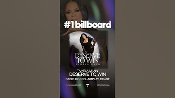 Thumbnail of Deserve To Win is #1 on Billboard earning Tamela Mann a historic 12th No. 1 hit 🎉