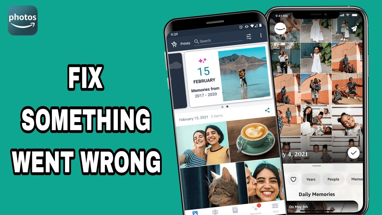 How To Fix And Solve Something Went Wrong On Amazon Photos App | Final ...