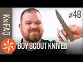 KnifeCenter FAQ #48: Boy Scout Knives? + Best Sharpening Angle, Best Ugly Knife, More!