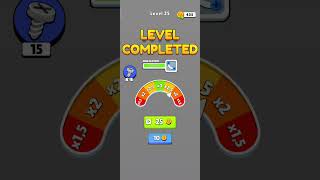 Screw jam Level 25 Walkthrough Solution