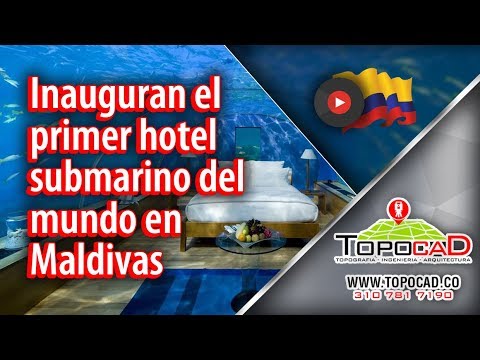 Video: THE MURAKA Es La Primera Suite De Hotel Submarina De Dos Pisos Del Mundo