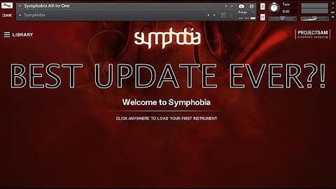 ProjectSAM - Symphobia 2.0 UPDATE! (mostly talking)