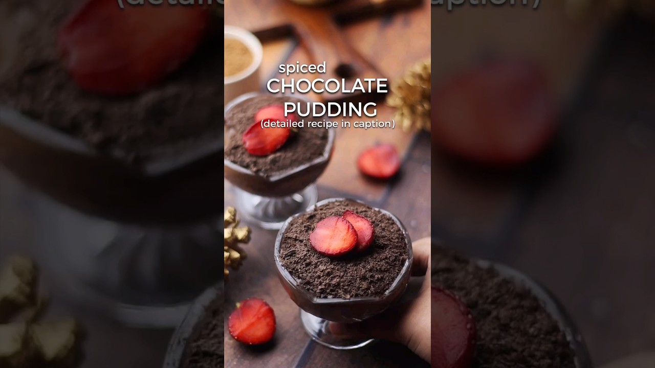 spicedchocolate pudding recipe in discription your support=my motivation  