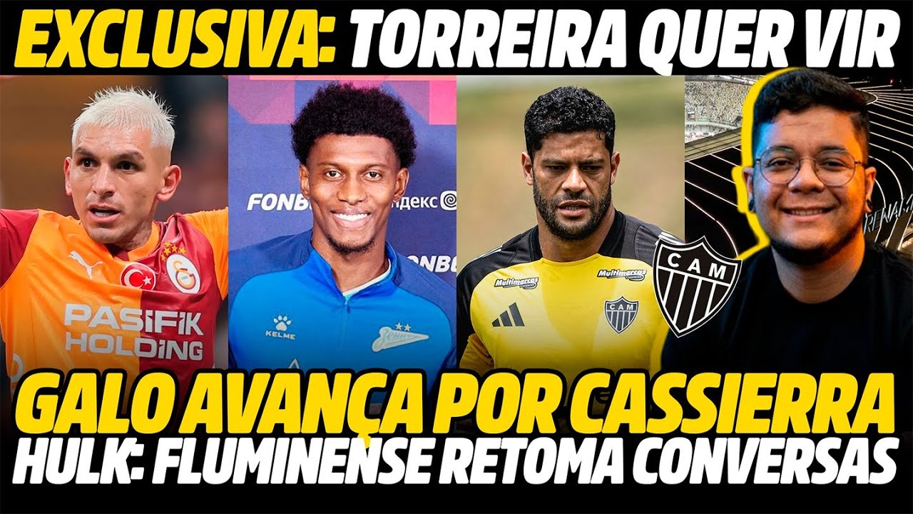 REUNIÃO POR TORREIRA • NEGOCIAÇÃO AVANÇADA COM CENTROAVANTE • FLU AVANÇA POR HULK | CAFÉ COM GEVES