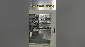 Vility CCD Auto Screen Printing Machine with Multi-layer Rack Receiver for FPC , Copper foil