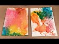 5. Distress Spray Stain and Distress Oxide Spray Dipped Backgrounds - Inky Backgrounds