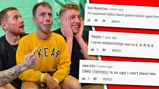 Reacting To Our HATE Comments *personal*