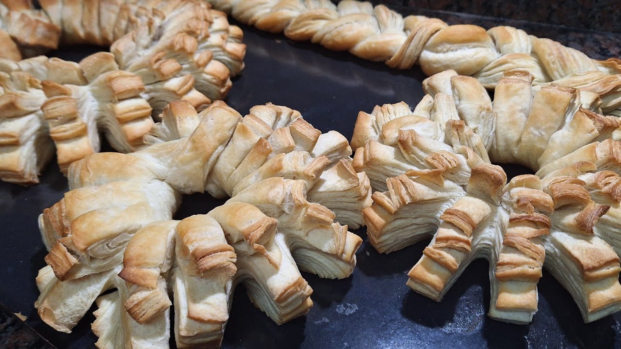 CREMONA SUPER HOJALDRADA CON GRASA,receta muy fácil y pocos ingredientes