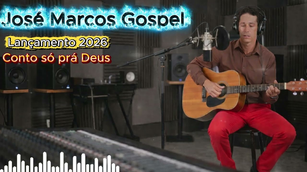 José Marcos Gospel Conto Só prá Deus Lançamento 2026