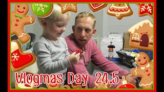 Vlogmas Day 24-1\/2 - Baking Cheesecakes and Opening Presents