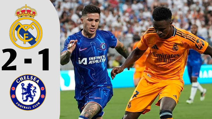 Real Madrid vs Chelsea 2-1 | Full Highlights 2024