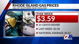 RI, Mass. see sharp rise in gas prices