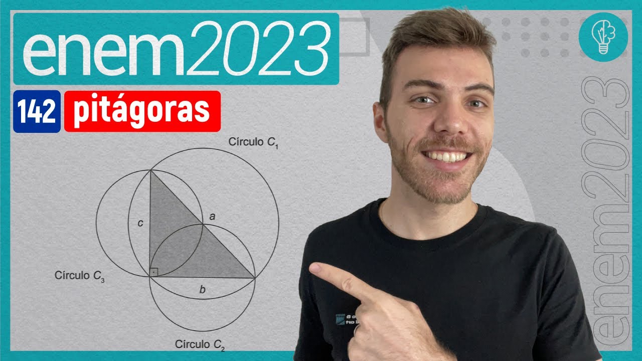 ENEM 2023 - Sejam a, b e c as medidas dos lados de um triângulo retângulo, tendo a como - PITÁGORAS