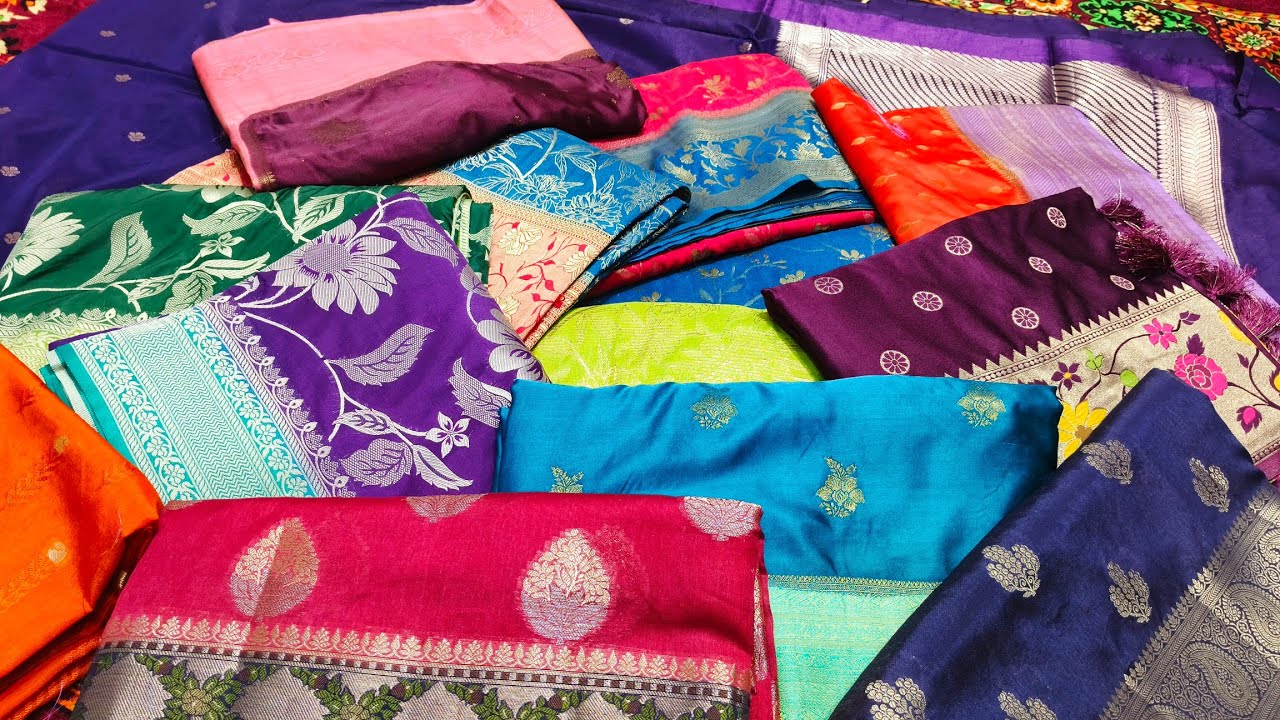 ​3000 वाली साड़ी सिर्फ ₹1299 में! 😱 धमाका सेल | Banarasi Saree Wholesale Market Varanasi