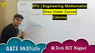 RTU | Engineering Mathematics | Area Under Curves | Calculus | Quiz Solution | by Harshvardhan Singh
