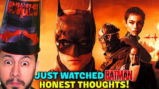 Just Watched THE BATMAN Honest Thoughts Non-Spoiler Review