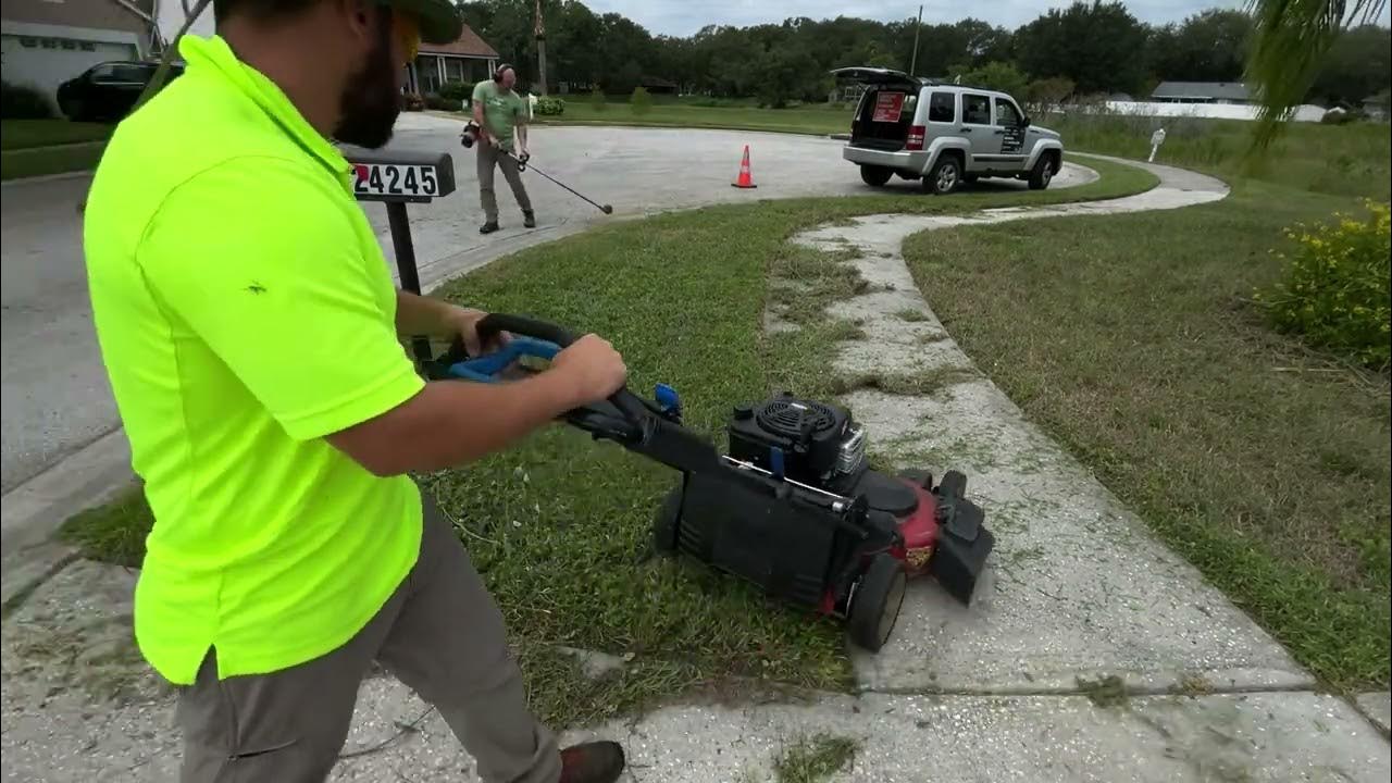 Lawn Mowing Lutz Florida YouTube