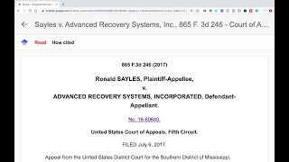 FDCPA Case Decision: Is A Dispute After The 30 Day Time Limit  (1692g) Still Valid Under 1692e8?