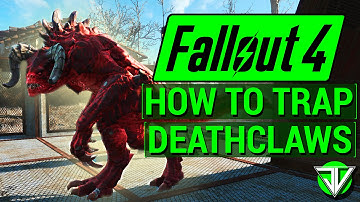 FALLOUT 4: How To Trap DEATHCLAWS in Wasteland Workshop DLC! (Everything About Caging Creatures)