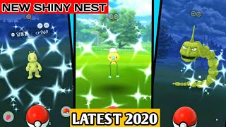 Latest shiny nest in Pokemon go 2020 || new shiny nest Pokemon go || top shiny nest april 2020. screenshot 5
