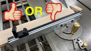 Tool Review | Wnew Brass Handle Mitre Gauge
