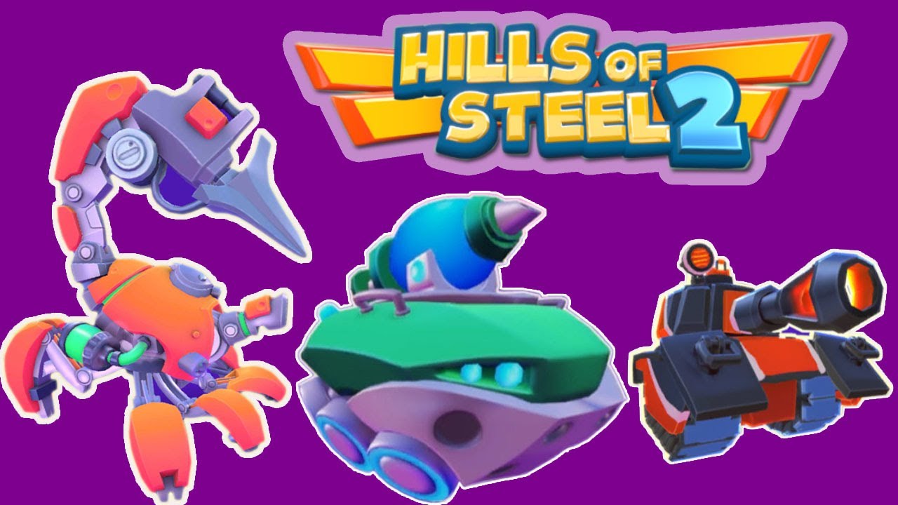 Хилс оф стил 2 крутые танковые бои в андроид игре Hills of Steel 2