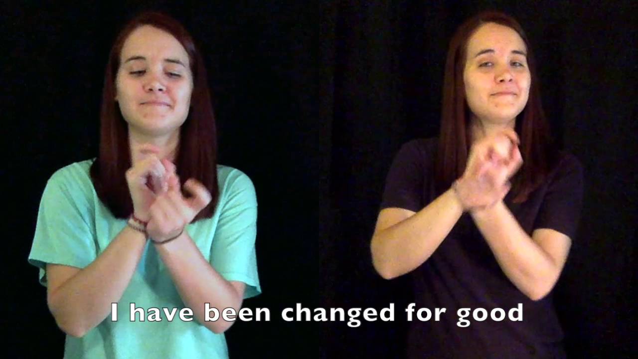 For Good Wicked-ASL - YouTube