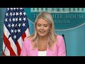 White House press secretary Karoline Leavitt holds a briefing with reporters — 7/16/2026