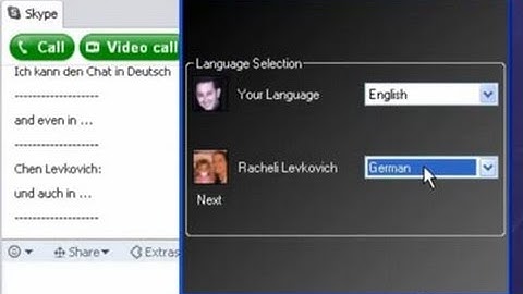Talk to world with your own language help of skype