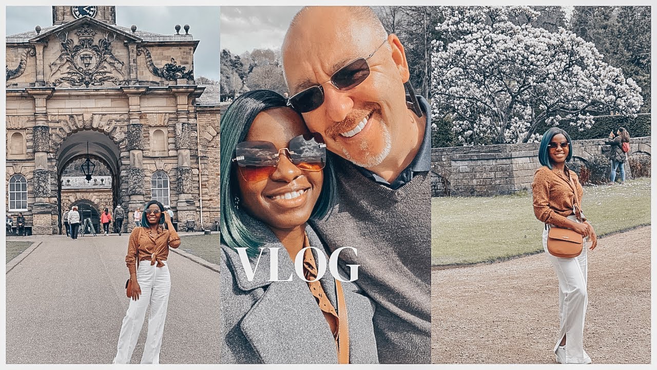 Age gap couple | Interracial Couple we visited the biggest house in the ...