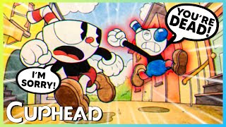 the rage of playing cuphead.