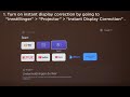How to Use Instant Display Correction | TCL PROJECTOR