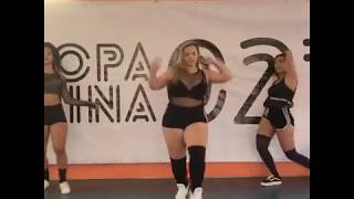 Hottest plus size model dance