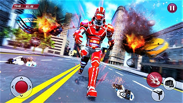 Ambulance Robot Transformation - Doctor Robot Rescue / Android & iOS Gameplay - HD