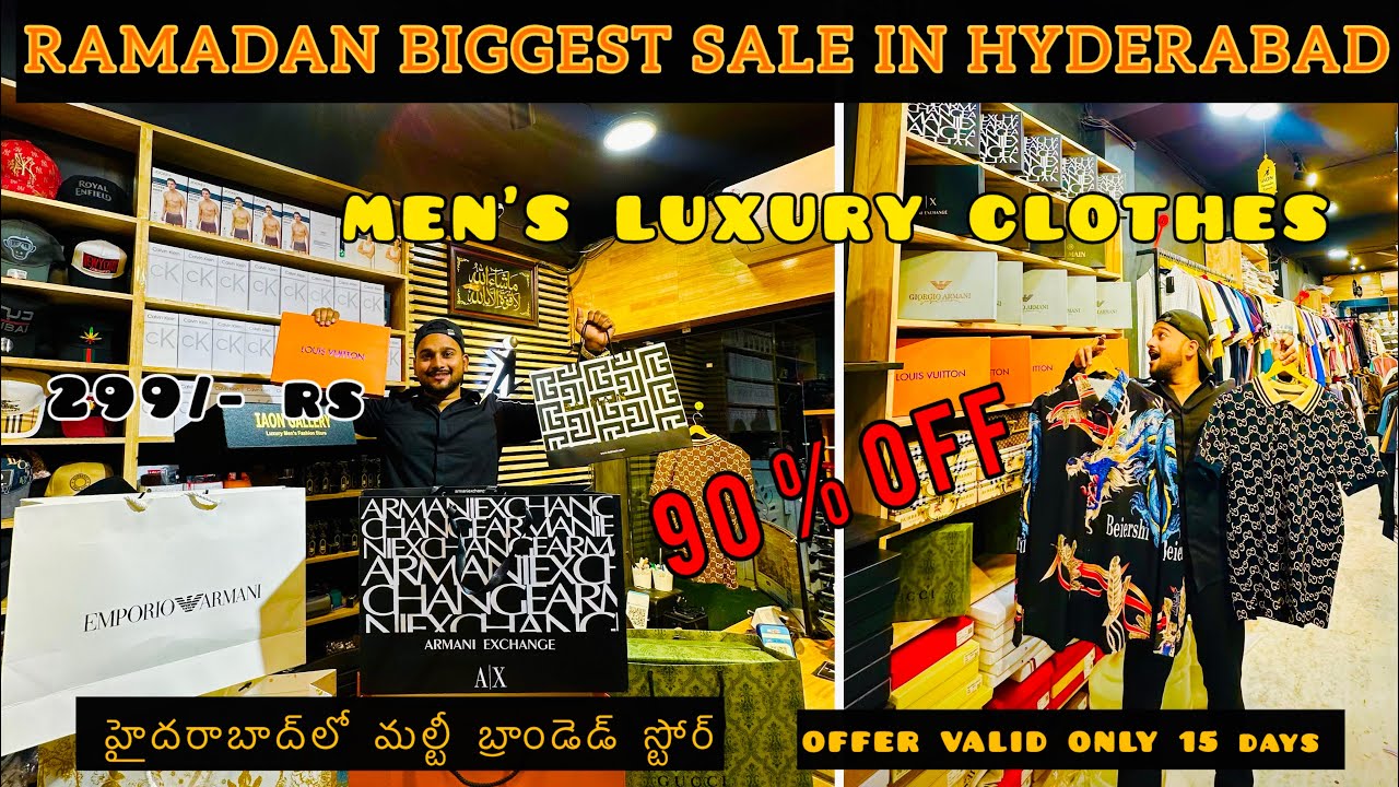 LUXURY BRANDED CLOTHES IN HYDERABAD BEST PLACE TO BUY BRANDED CLOTHES