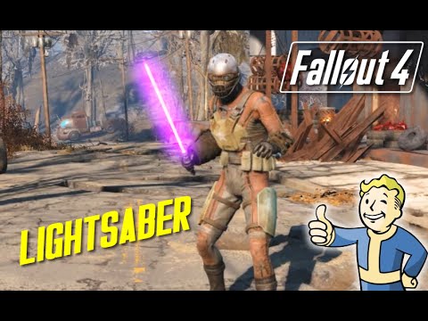 Fallout4 Mod Light Saber 日本語化 フォールアウト4 Youtube