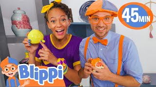 Blippi and Meekah Learn Pottery! | BEST OF BLIPPI TOYS | Educational Videos for Kids