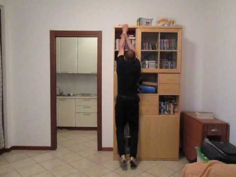 Cabinet Assisted One Arm Pull Up Youtube