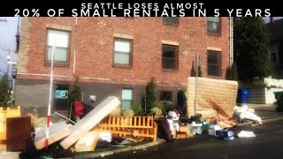 Seattle Loses Almost 20% Of Small Rentals In Less Than 5 Years