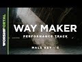 Way maker  male key of c  performance track