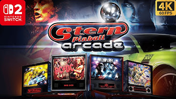 Stern Pinball Arcade | Nintendo Switch 2 Gameplay First Look 4K 60FPS ( No Commentary )